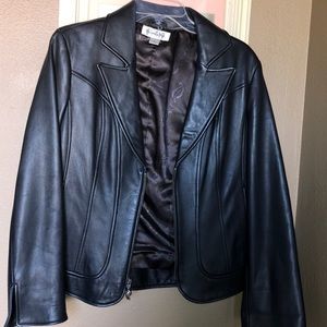 Real leather jacket